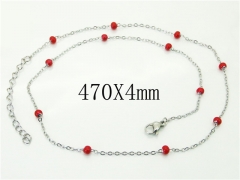 HY Wholesale Necklaces Stainless Steel 316L Jewelry Necklaces-HY39N0784NU