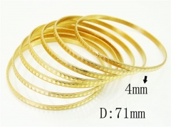 HY Wholesale Bangles Jewelry Stainless Steel 316L Popular Bangle-HY58B0627HLZ