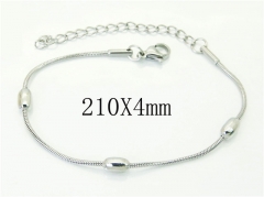 HY Wholesale Bracelets 316L Stainless Steel Jewelry Bracelets-HY39B0891IL