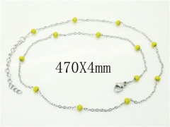 HY Wholesale Necklaces Stainless Steel 316L Jewelry Necklaces-HY39N0786NT