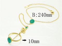 HY Wholesale Bracelets 316L Stainless Steel Jewelry Bracelets-HY80B1870ML