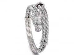 HY Wholesale Bracelet Stainless Steel 316L Fashion Bangle-HY0150D0032