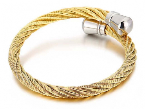 HY Wholesale Bracelet Stainless Steel 316L Fashion Bangle-HY0150D0105