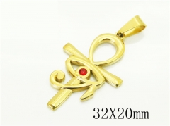 HY Wholesale Pendant Jewelry 316L Stainless Steel Jewelry Pendant-HY12P1826KE