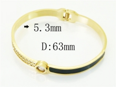 HY Wholesale Bangles Jewelry Stainless Steel 316L Popular Bangle-HY80B1873HEL