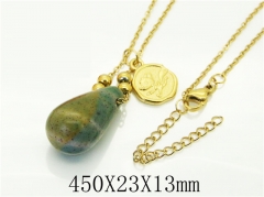 HY Wholesale Necklaces Stainless Steel 316L Jewelry Necklaces-HY92N0496HIW