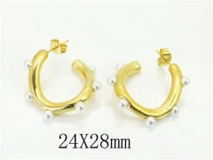 HY Wholesale Earrings 316L Stainless Steel Earrings Jewelry-HY16E0245PL