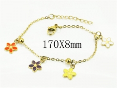 HY Wholesale Bracelets 316L Stainless Steel Jewelry Bracelets-HY67B0107OB