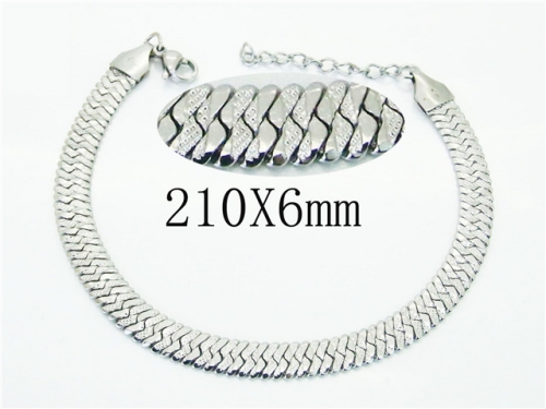 HY Wholesale Bracelets 316L Stainless Steel Jewelry Bracelets-HY70B0472LL