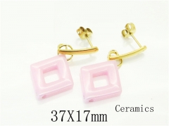 HY Wholesale Earrings 316L Stainless Steel Earrings Jewelry-HY92E0195HIU