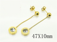 HY Wholesale Earrings 316L Stainless Steel Earrings Jewelry-HY80E0995QKL