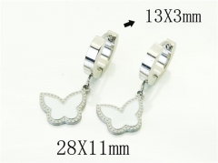 HY Wholesale Earrings 316L Stainless Steel Earrings Jewelry-HY80E1026CJL