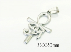 HY Wholesale Pendant Jewelry 316L Stainless Steel Jewelry Pendant-HY12P1823JL