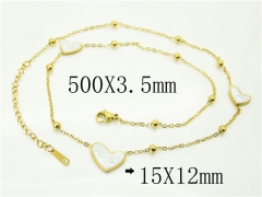 HY Wholesale Necklaces Stainless Steel 316L Jewelry Necklaces-HY80N0902MS