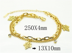 HY Wholesale Bracelets 316L Stainless Steel Jewelry Bracelets-HY80B1877NV