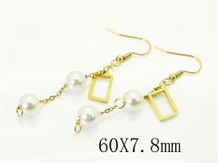 HY Wholesale Earrings 316L Stainless Steel Earrings Jewelry-HY80E0994EKL