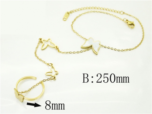 HY Wholesale Bracelets 316L Stainless Steel Jewelry Bracelets-HY80B1882ME