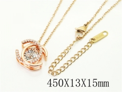 HY Wholesale Necklaces Stainless Steel 316L Jewelry Necklaces-HY12N0729IMW