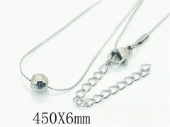 HY Wholesale Necklaces Stainless Steel 316L Jewelry Necklaces-HY70N0702IO