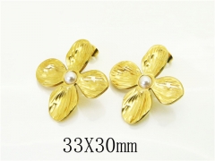 HY Wholesale Earrings 316L Stainless Steel Earrings Jewelry-HY80E1003OE