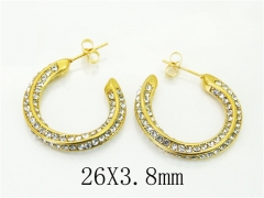 HY Wholesale Earrings 316L Stainless Steel Earrings Jewelry-HY16E0274HHE