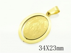 HY Wholesale Pendant Jewelry 316L Stainless Steel Jewelry Pendant-HY12P1814MA