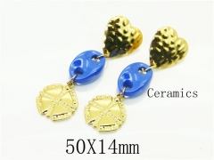 HY Wholesale Earrings 316L Stainless Steel Earrings Jewelry-HY92E0190HIZ