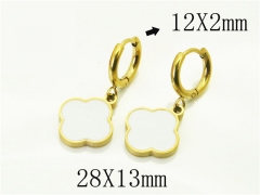 HY Wholesale Earrings 316L Stainless Steel Earrings Jewelry-HY80E1021DJL