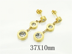 HY Wholesale Earrings 316L Stainless Steel Earrings Jewelry-HY80E0999DKL