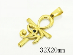 HY Wholesale Pendant Jewelry 316L Stainless Steel Jewelry Pendant-HY12P1830KE