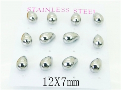 HY Wholesale Earrings 316L Stainless Steel Earrings Jewelry-HY59E1224HOE