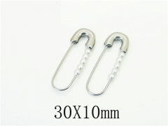 HY Wholesale Earrings 316L Stainless Steel Earrings Jewelry-HY05E2118OL