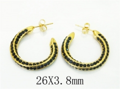 HY Wholesale Earrings 316L Stainless Steel Earrings Jewelry-HY16E0273HHZ