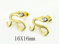 HY Wholesale Earrings 316L Stainless Steel Earrings Jewelry-HY16E0262OS