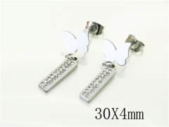 HY Wholesale Earrings 316L Stainless Steel Earrings Jewelry-HY80E1017JL