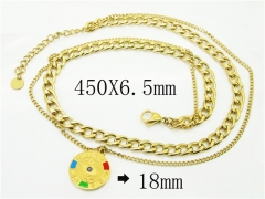 HY Wholesale Necklaces Stainless Steel 316L Jewelry Necklaces-HY32N0953HHE
