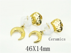 HY Wholesale Earrings 316L Stainless Steel Earrings Jewelry-HY92E0187HIB