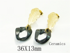 HY Wholesale Earrings 316L Stainless Steel Earrings Jewelry-HY92E0193HIS