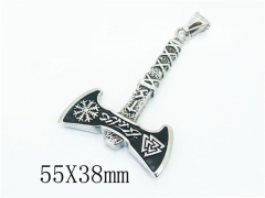 HY Wholesale Pendant Jewelry 316L Stainless Steel Jewelry Pendant-HY62P0271OC
