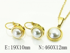 HY Wholesale Jewelry Set 316L Stainless Steel jewelry Set-HY67S0057OX