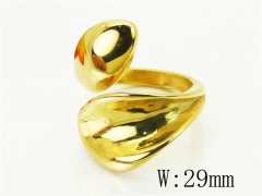HY Wholesale Rings Jewelry Stainless Steel 316L Rings-HY16R0568OD
