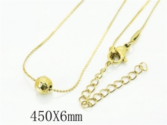 HY Wholesale Necklaces Stainless Steel 316L Jewelry Necklaces-HY70N0703JO