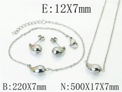 HY Wholesale Jewelry Set 316L Stainless Steel jewelry Set-HY59S2547PW