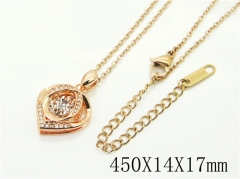 HY Wholesale Necklaces Stainless Steel 316L Jewelry Necklaces-HY12N0728IMQ