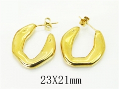 HY Wholesale Earrings 316L Stainless Steel Earrings Jewelry-HY16E0275OE