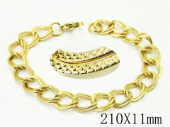 HY Wholesale Bracelets 316L Stainless Steel Jewelry Bracelets-HY70B0487ELL