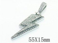 HY Wholesale Pendant Jewelry 316L Stainless Steel Jewelry Pendant-HY62P0280HHL