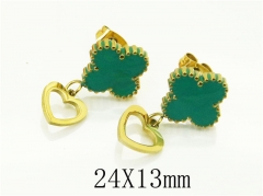HY Wholesale Earrings 316L Stainless Steel Earrings Jewelry-HY80E1033JL