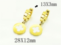HY Wholesale Earrings 316L Stainless Steel Earrings Jewelry-HY80E1027KF