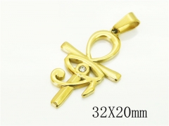 HY Wholesale Pendant Jewelry 316L Stainless Steel Jewelry Pendant-HY12P1824KD